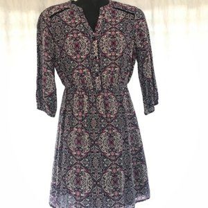 Market & Spruce Dress - Blue, Pink, Size Small